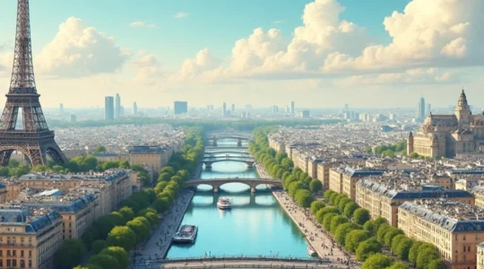 visiting Paris
