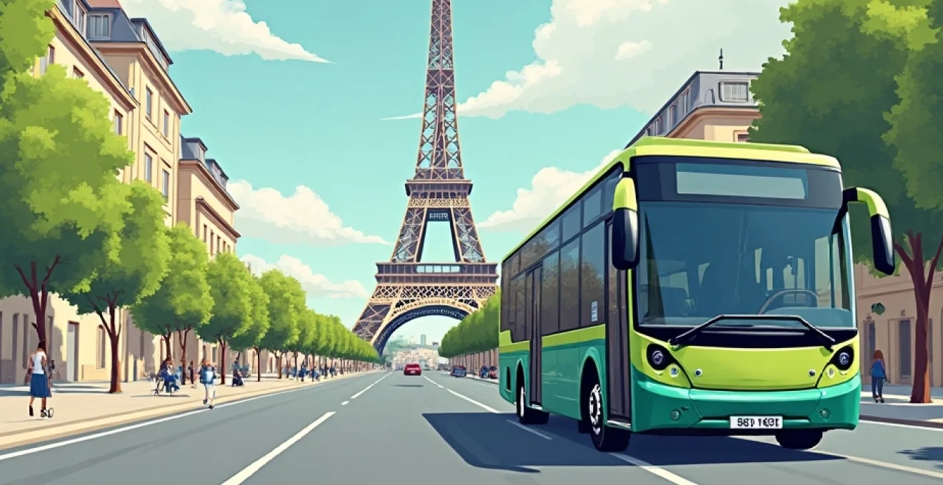 eco-responsible Paris bus tour